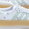 adidas Sambae Trainers White Linen Green Gum