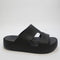 Odd Sizes - Womens Crocs Getaway H Strap Black - UK Sizes Right 7/Left 6