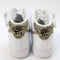 Odd sizes - Nike Air Force 1 Mid White Sanddrift Black Uk Sizes Right 5/Left 6