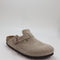Womens Birkenstock Boston Clogs Taupe Uk Size 7