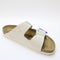 Womens Birkenstock Arizona Two Strap Antique White Uk Size 5.5