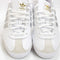 adidas Italia 70S Trainers White Silver Metallic Cream White Uk Size 5