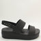 Womens Crocs Brooklyn Low Wedge Black Uk Size 7