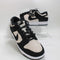 Nike Dunk Low Trainers White Black Black