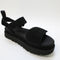Odd sizes - Womens UGG Goldenstar Sandals Black Uk Sizes Right 5/Left 6