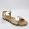Odd Sizes - Womens Blowfish Malibu MontiB Gold - UK Sizes Right 6/Left 5