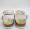 Womens Birkenstock Milano Sandals White Birko Flor Uk Size 5.5