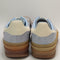 Odd Sizes -  adidas Gazelle Bold W Trainers Clear Sky Cream White Gold Metallic - UK Sizes Right 4/Left 5