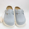 Womens BIRKENSTOCK Boston Chunky Clogs Baby Blue