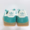 adidas Gazelle Indoor Trainers Pure Teal Offwhite Gold Metallic