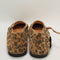 Womens Office Friday Mary Jane Ballerinas Leopard Leather Uk Size 4