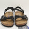 Womens Birkenstock Kumba Soft Footbed Sandals Black Nubuck Uk Size 4.5