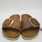 Womens Birkenstock Madrid Big Buckle Cognac Uk Size 5.5
