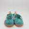 adidas Gazelle Indoor Trainers Pure Teal Offwhite Gold Metallic Uk Size 4