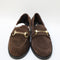 Womens Office Fountain Snaffle Trim Loafers Brown Suede Uk Size 6