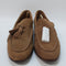 Mens Office Concept Tassel Suede Smart Loafers Tan Suede Uk Size 7