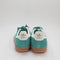 adidas Gazelle Indoor Trainers Pure Teal Offwhite Gold Metallic Uk Size 4