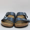 Mens Birkenstock Arziona Two Strap Midnight Suede Oiled Leather