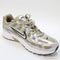 Odd Sizes -  Nike P6000 Trainers Khaki Metallic Silver Metallic Platinum - UK Sizes Right 8/Left 7.5