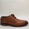 Mens Office Mccarthy Plain Toe Derby Shoes Tan Leather Uk Size 9