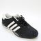 adidas Adiracer Lo Trainers Core Black White Silver Metallic Uk Size 4.5