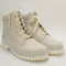 Womens Timberland Lyonsdale Boots Cream Irridescent Uk Size 6