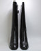 Womens Office Kleo  Block Heel Knee High Boots Black Leather