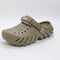 Odd Sizes - Womens Crocs Echo Clogs Khaki - UK Sizes Right 5/Left 6