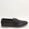 Mens Office Crown Woven Loafers Black Uk Size 7