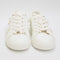 Office Florrie Lace Up Diamante Trainers White Embeliished