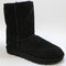 Odd sizes - Womens UGG Classic Short Ii Boot Black Suede Uk Sizes Right 5/Left 4
