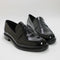 Womens Vagabond Shoemakers Amina Loafers Black Patent Leather Uk Size 8