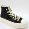 Odd Sizes - Converse All Star Lift Hi Black Egret Back Ally Brick - UK Sizes Right 5/Left 6