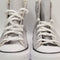 Converse All Star Lift Hi Platform Trainers Grey Area White Black Uk Size 5