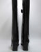 Womens Office Kleo  Block Heel Knee High Boots Black Leather