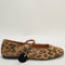 Womens Office Friday Mary Jane Ballerinas Leopard Leather Uk Size 4