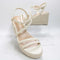 Womens Office Holland  W  Strappy Espadrille Wedge Off White
