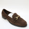 Womens Office Fountain Snaffle Trim Loafers Brown Suede Uk Size 6
