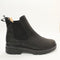 Womens Earth Addict Afra Cleated Chelsea Boots Black