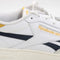 Odd sizes - Reebok Club C Revenge White Vector Navy Retro Gold Uk Sizes Right 9/Left 8