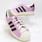 adidas Superstar II Trainers Preloved Purple Black OffWhite