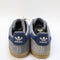 Mens Adidas Gazelle Indoor Trainers Grey Night Indigo Grey Uk Size 6