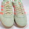 adidas Gazelle Trainers Semi Green Spark Solar Orange Gum