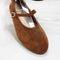 Womens OFFICE Sl Fifi  Single Strap Mary Jane Ballet Tan