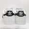 Kids adidas Superstar Trainers White Black