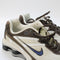 Odd Sizes -  Nike Shox Ride 2 Trainers Baroque Brown Diffused Blue Phantom - UK Sizes Right 7.5/Left 8