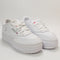 Reebok Club C Double Extra White White Pure Grey Uk Size 4