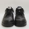 Mens Nike Air Force 1 Trainers Low Retro Black White Black