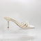 Womens Office Mitzy Knot Detail Mule White