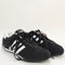 adidas Adiracer Lo Trainers Core Black White Silver Metallic Uk Size 5.5